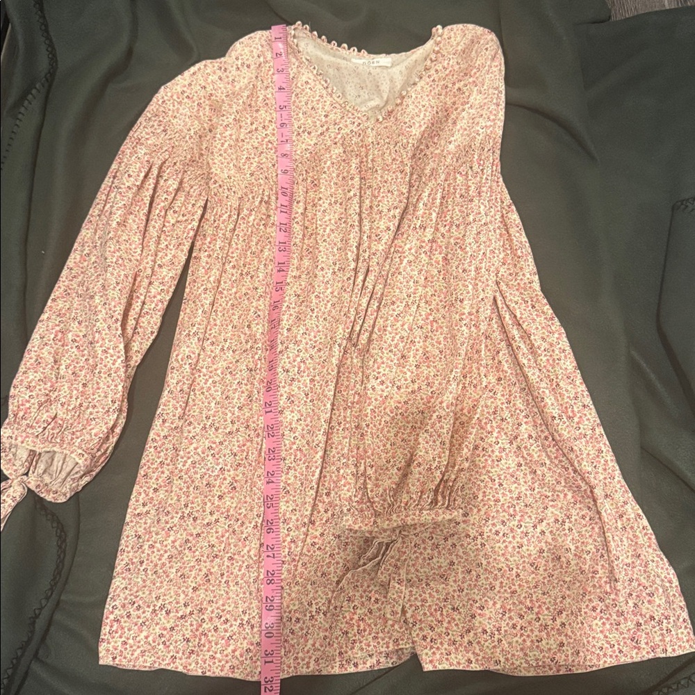 Dôen - Floral Pink Mini Dress